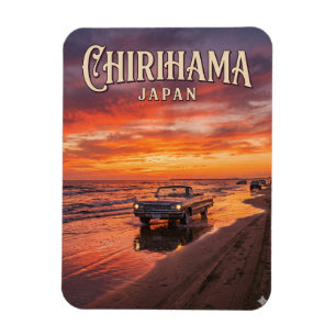Chirihama Nagisa-Straße Japan Magnet