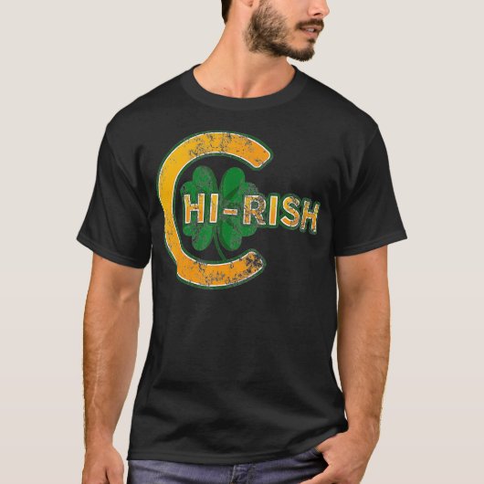 Chirish Chicago St. Patricks Day T-Shirt (Vorderseite)