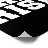 Chirish St. Patrick's Day Chi-irish Funny Chicago  Poster (Ecke)