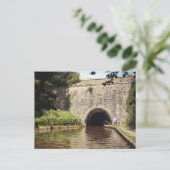 Chirk Tunnel Postkarte (Stehend Vorderseite)