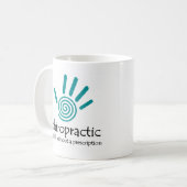 Chiro Gesundheit ohne Rx Kaffeetasse (Vorderseite Links)