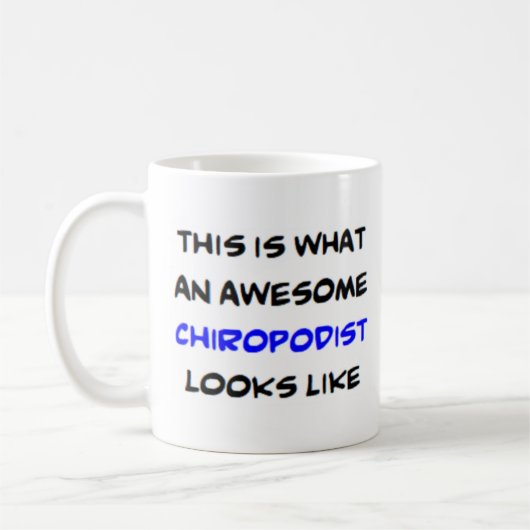 Chiropodist, phantastisch kaffeetasse (Links)