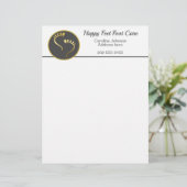 Chiropodist Podiatrist Fußpflege Brief (Stehend Vorderseite)