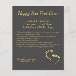 Chiropodist Podiatrist Promotion Business Flyer