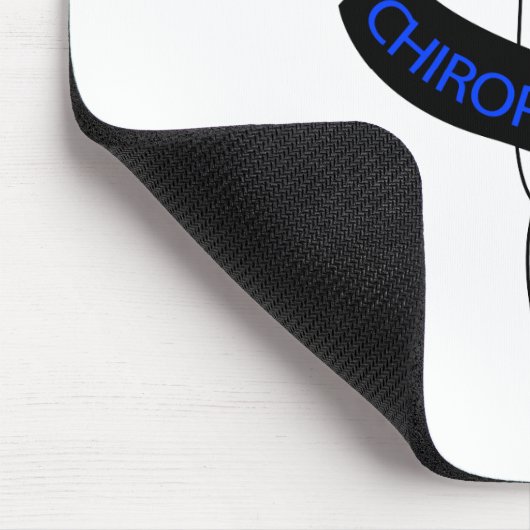 Chiropractic2blue Mousepad (Ecke)