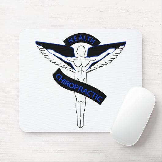 Chiropractic2blue Mousepad (Mit Mouse)