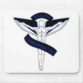 Chiropractic2blue Mousepad (Vorne)