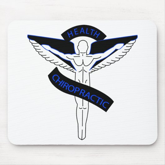 Chiropractic2blue Mousepad (Vorne)