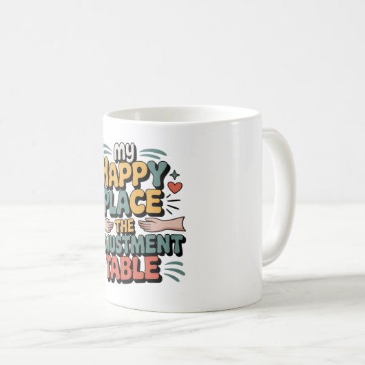 Chiropractic Adjustment Bliss for Back Pain Relief Kaffeetasse (VorderseiteRechts)