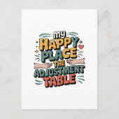 Chiropractic Adjustment Bliss for Back Pain Relief Postkarte (Vorderseite)