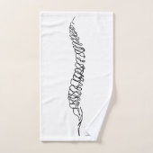 Chiropractic Anatomy Orthopedic doctor Badhandtuch Set (Handtuch)