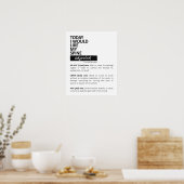 Chiropractic Art, Chiropractic Poster, Chiro  Poster (Küche)