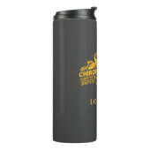 Chiropractic Assistant Bone Adjustor Sprichwort Cu Thermosbecher (Nach links gedreht)