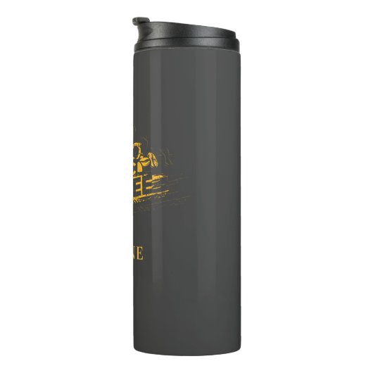 Chiropractic Assistant Bone Adjustor Sprichwort Cu Thermosbecher (Nach rechts gedreht)