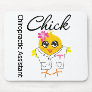 Chiropractic Assistant Chick Mousepad
