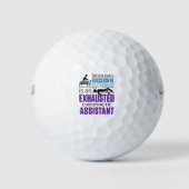 Chiropractic Assistant Chiropraktor Funny Sprichwo Golfball (Vorderseite)