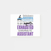 Chiropractic Assistant Chiropraktor Funny Sprichwo Post-it Klebezettel (Vorderseite)