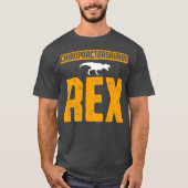 Chiropractic Assistant Spine Treatment Funny T-Shirt (Vorderseite)