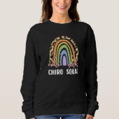 Chiropractic - Chiro Squad Leopard Rainbow Premium Sweatshirt (Vorderseite)