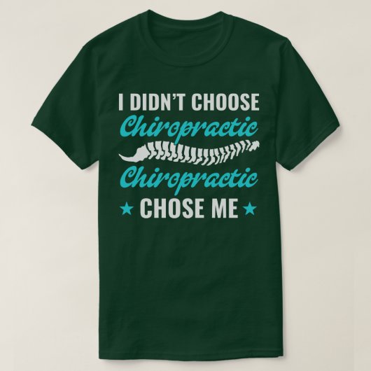 Chiropractic Choice Funny Chiropraktor Student T-Shirt (Design vorne)