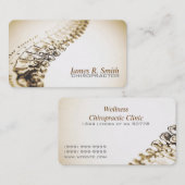 Chiropractic Clinic Business Card / Gesundheit Visitenkarte (Vorne/Hinten)