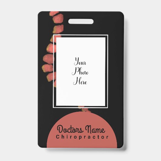 Chiropractic Doctor Chiropractic Ausweis (Vorderseite)