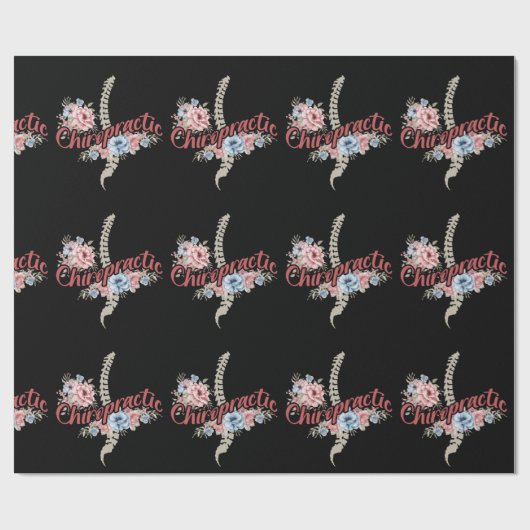 Chiropractic Geschenkpapier (Flach)