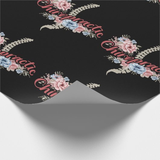 Chiropractic Geschenkpapier (Ecke)