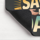 Chiropractic Healing and Back Pain Relief Mousepad (Ecke)