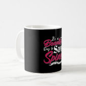 Chiropractic It's A Beautiful Day Chiropractor Kaffeetasse (Vorderseite Links)