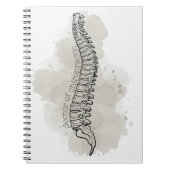 Chiropractic Notebook, Chiropraktor, Chiro Geschen Notizblock (Vorderseite)
