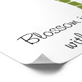 Chiropractic Orchid Poster (Ecke)