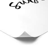 Chiropractic poster, chiropractor gift, chiro  poster (Ecke)