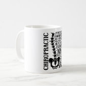 Chiropractic Spine Therapist Chiro Chiropractor Kaffeetasse (Vorderseite Links)