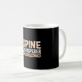 Chiropractic Spine Whisperer Chiropractor Chiro Kaffeetasse (VorderseiteRechts)