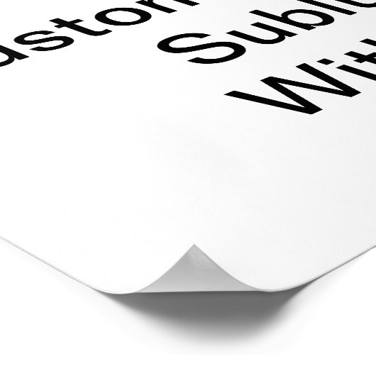 Chiropractic Subluxation Poster individuell gestal (Ecke)