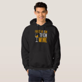 Chiropractic Wine  Chiropractor Assistant Graphic Hoodie (Vorne ganz)
