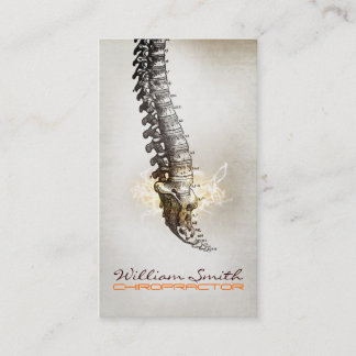 Chiropractor Business Card Visitenkarte