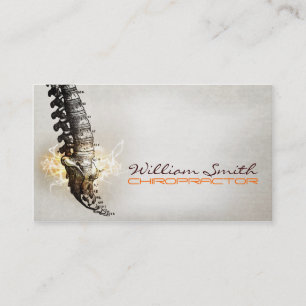 Chiropractor Business Card Visitenkarte