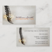 Chiropractor Business Card Visitenkarte (Vorne/Hinten)