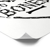 Chiropractor I Love My Patienten to the Bones Poster (Ecke)