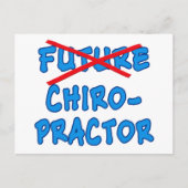 CHIROPRACTOR: "Kein ZUKUNFT" Postkarte (Vorderseite)