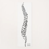 Chiropractor Massage Therapy Spine Yogamatte (Vorderseite)