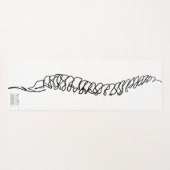 Chiropractor Massage Therapy Spine Yogamatte (Rückseite (Horizontal))