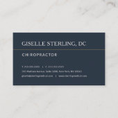 Chiropractor Office Appointment Reminder Terminkarte (Vorderseite)