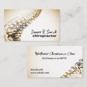 Chiropractor visitenkarte (Vorne/Hinten)