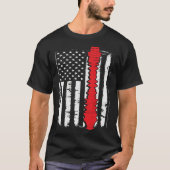 chiropractors USA Flag spines for chiropractic T-Shirt (Vorderseite)