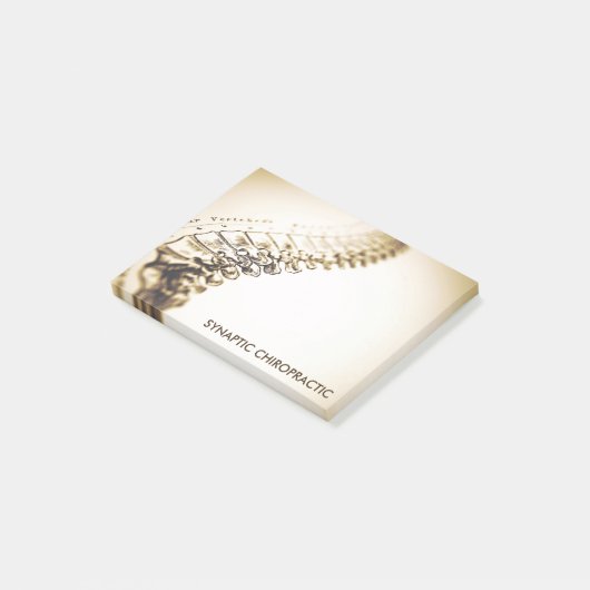 Chiropraktik-Anmerkungen Post-it Klebezettel (angewinkelt)