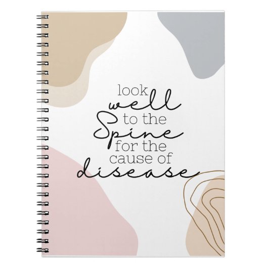 Chiropraktik, Chiropraktiker, Foto-Notebook Notizblock (Vorderseite)