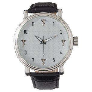 Chiropraktik-Emblem-Uhr Armbanduhr